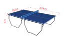 Mesa de Ping-Pong Multi-Funcional cód: KF1007